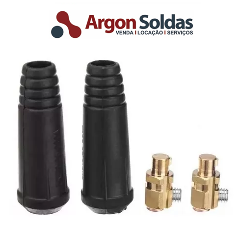 CONECTOR ENGATE RAPIDO 13MM MACHO PARA CABO